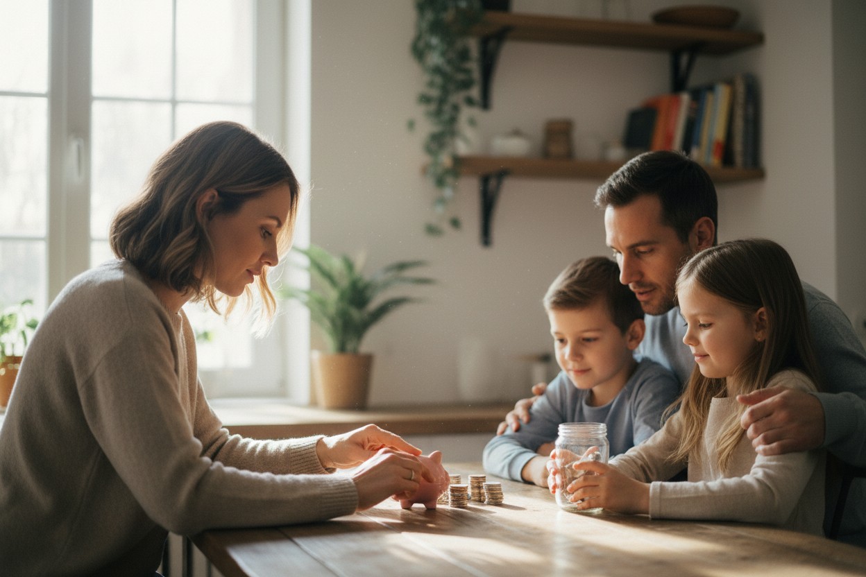 Apprendre à ses enfants à gérer l’argent : les clés pour un avenir serein